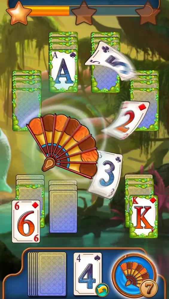 Скриншоты Tri Peaks Offline Solitaire