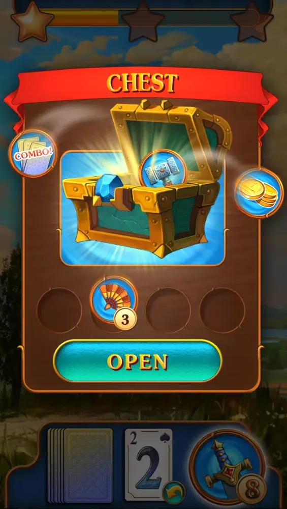 Скриншоты Tri Peaks Offline Solitaire