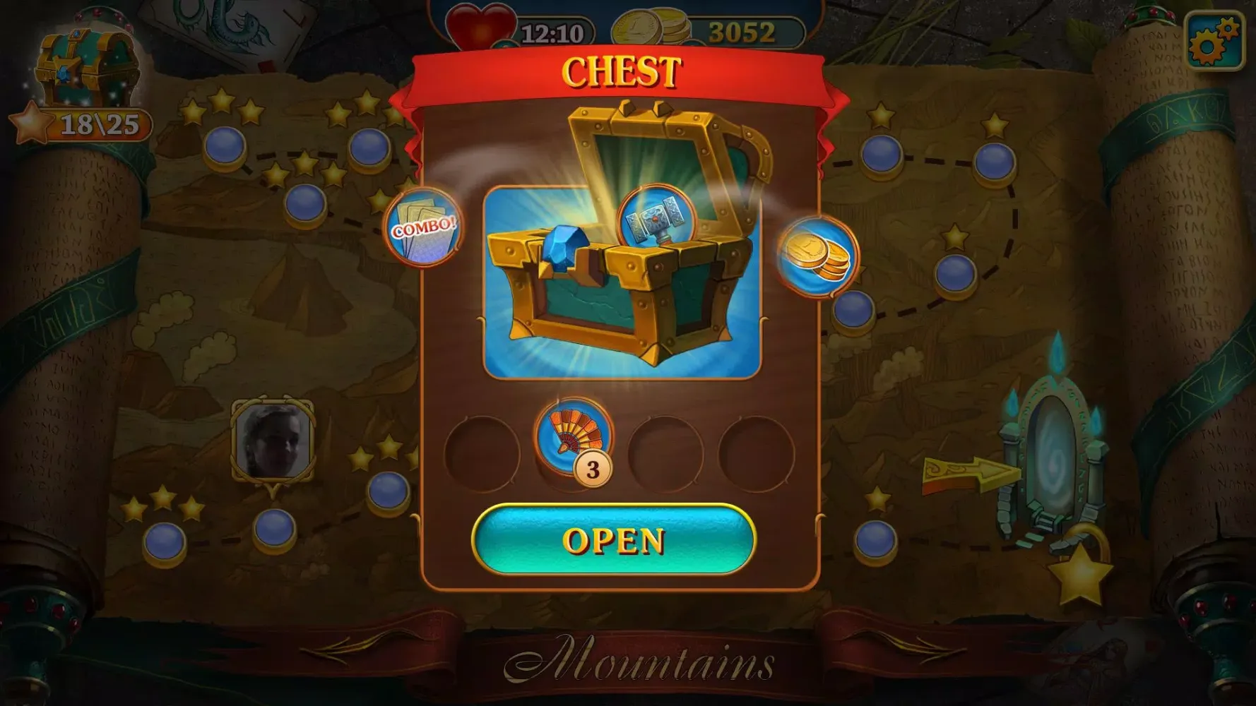 Скриншоты Tri Peaks Offline Solitaire