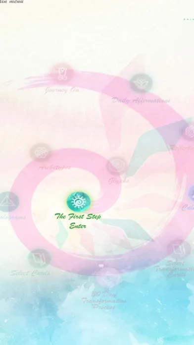 تصاویر Rainbow Healing Card App