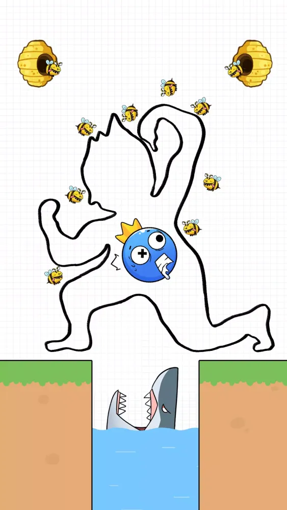 Screenshot di Rainbow Monster: Draw To Save