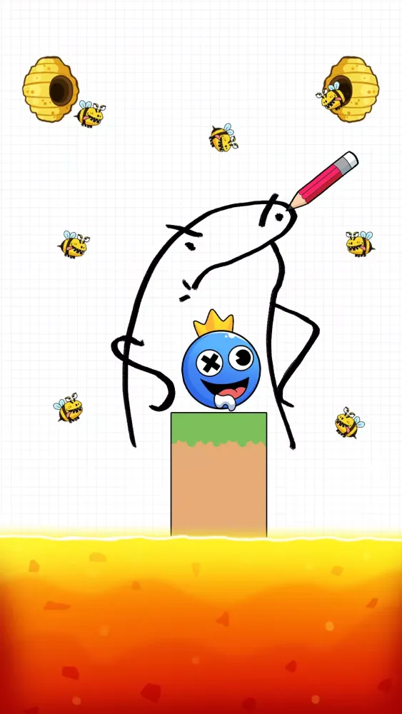 Screenshot di Rainbow Monster: Draw To Save
