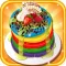 Rainbow Pancakes Cake free Cooking games for girls