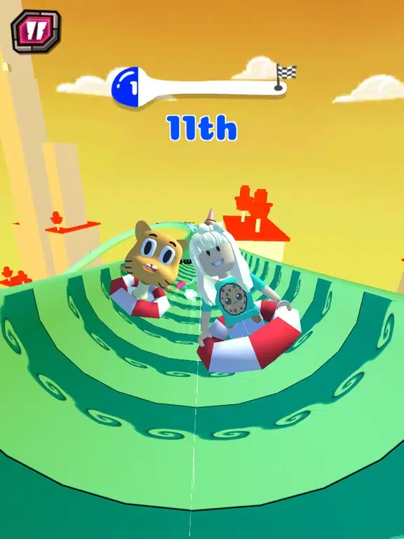 Obby Aqua Park Cookie Swirl iPad 应用截图