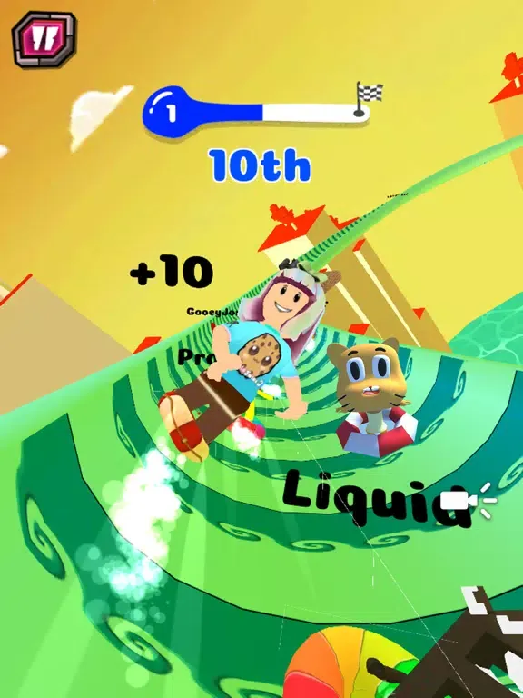 Obby Aqua Park Cookie Swirl iPad 应用截图