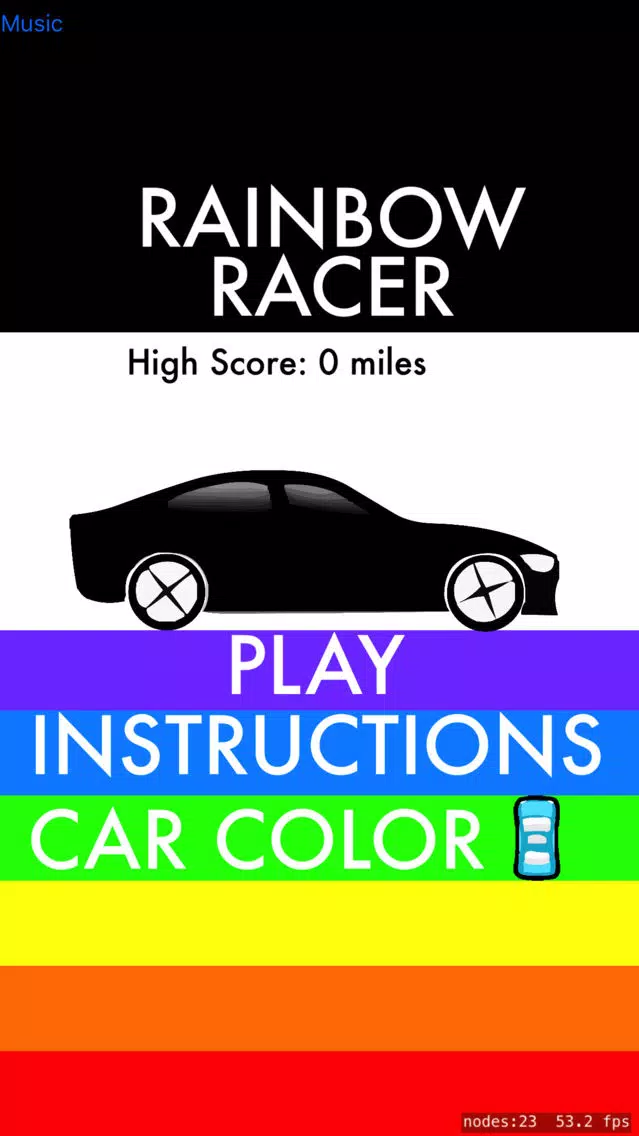 صور Rainbow Racer!