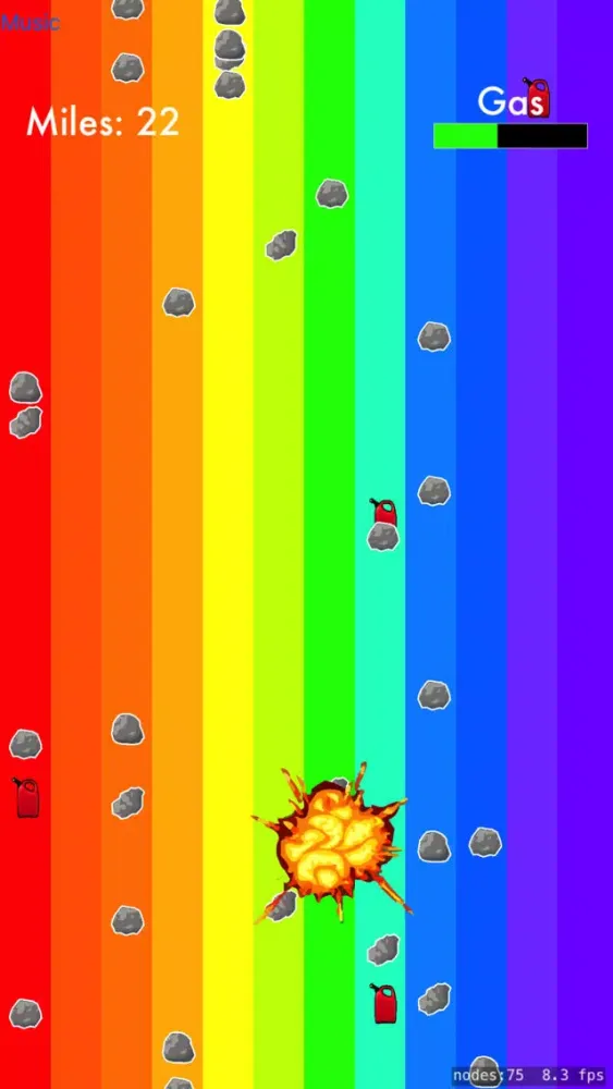 Capturas de pantalla de Rainbow Racer!