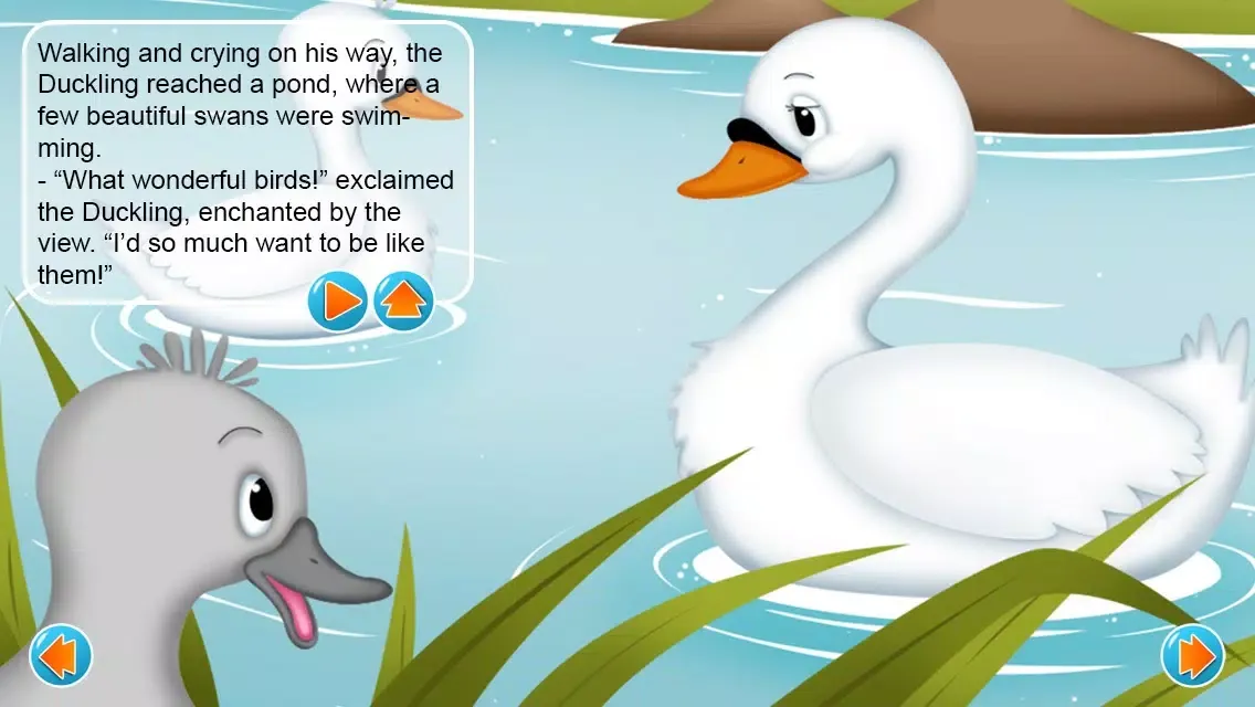 The Ugly Duckling - Interactive Story سکرین شاٹس