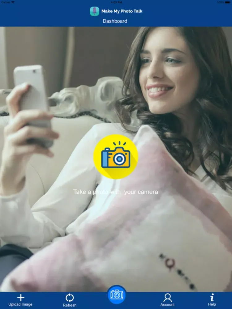 MakeMyPhotoTalk iPad  স্ক্রিনশট