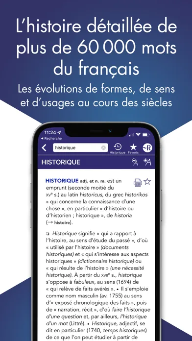 Dictionnaire Robert Historique Screenshots