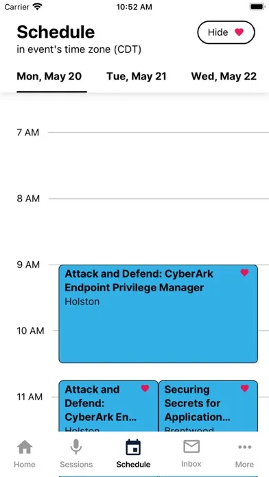 Скриншоты CyberArk IMPACT