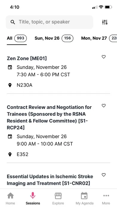 RSNA 2023 スクリーンショット