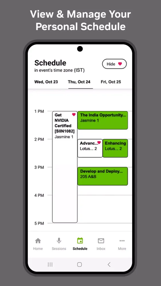 NVIDIA AI Summit India Screenshots