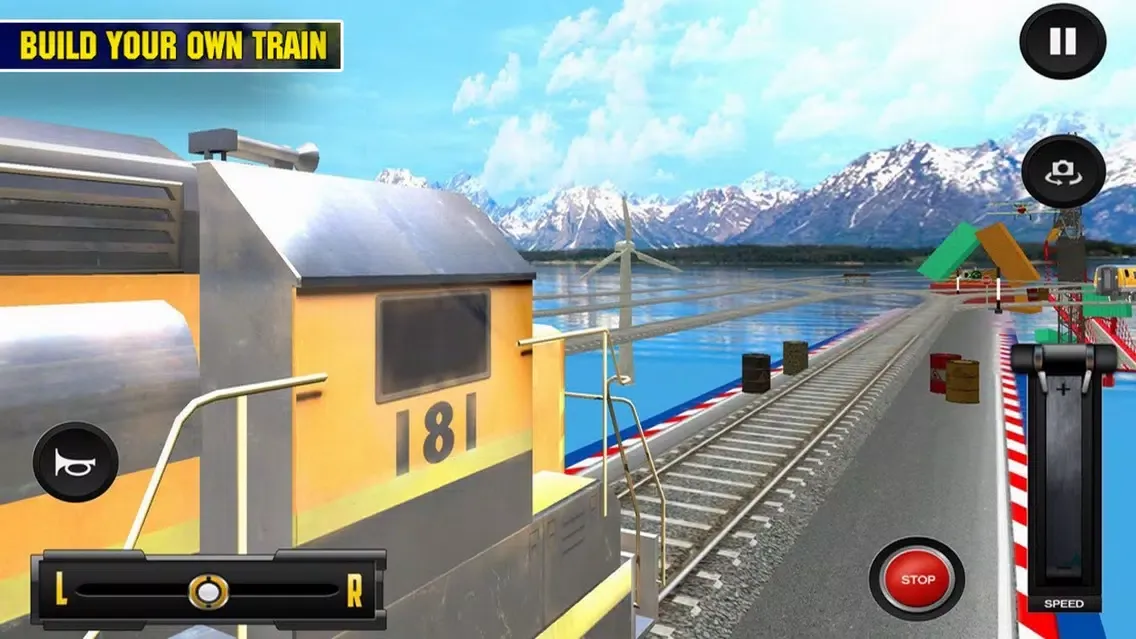 Driving Train On Impossible Tr应用截图
