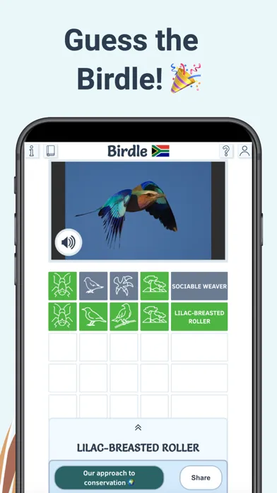 Birdle - A Daily Guessing Game应用截图