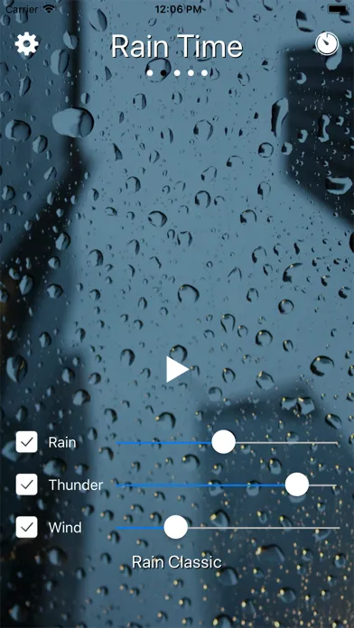 Capturas de tela do Rain Time - Relax and Sleep PV