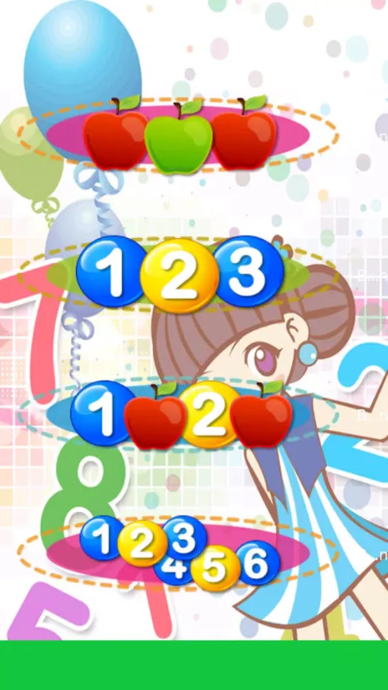 Zrzuty ekranu 123 Learning Numbers