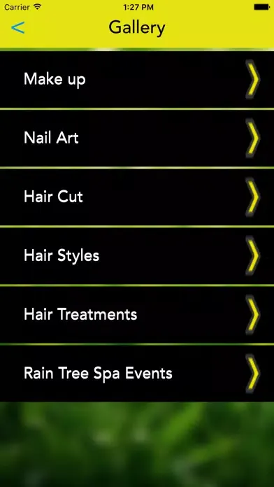 Capturas de tela do Raintree Spa