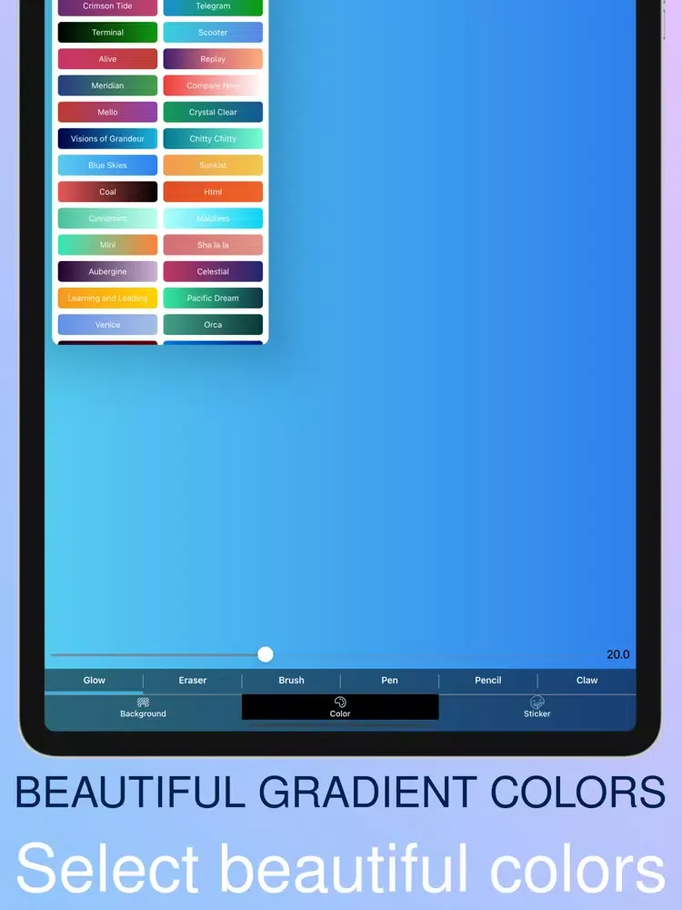 Screenshot di Brush me - best hand drawing iPad 