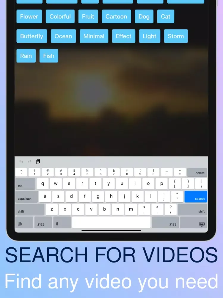 toV - live wallpapers & videos iPad  Screenshots