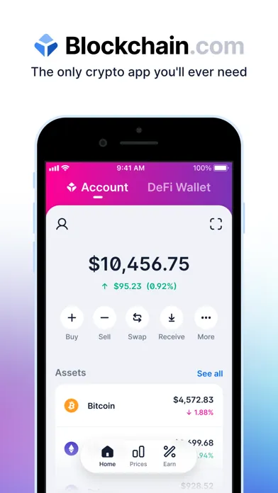 Скриншоты Blockchain.com: Crypto Wallet