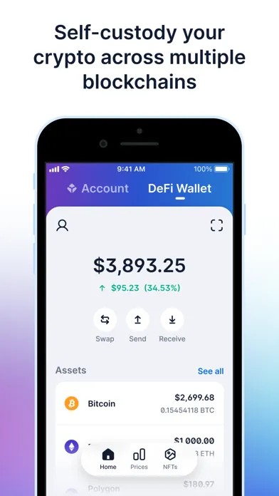 Скриншоты Blockchain.com: Crypto Wallet