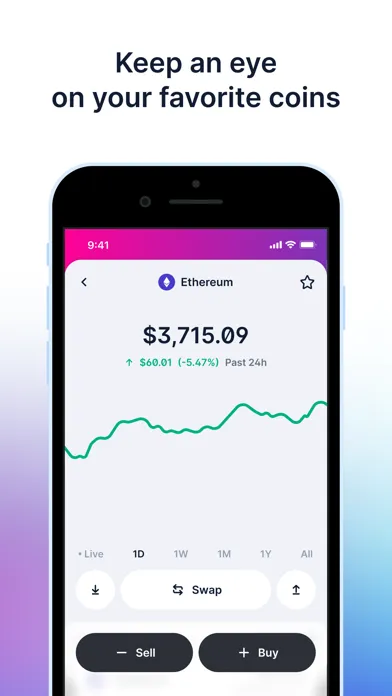 Скриншоты Blockchain.com: Crypto Wallet