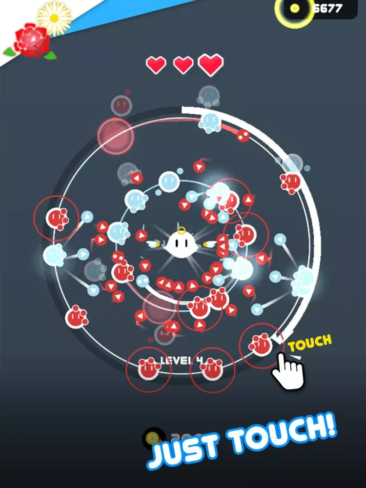 Zrzuty ekranu Two Sides - Super Orbit Action iPad 