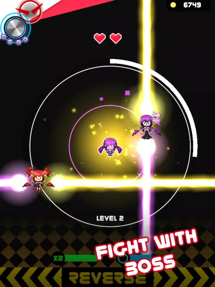Zrzuty ekranu Two Sides - Super Orbit Action iPad 