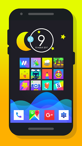 Rocsy Square - Icon Pack Screenshots1
