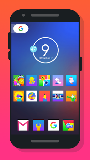 Rocsy Square - Icon Pack Screenshots5