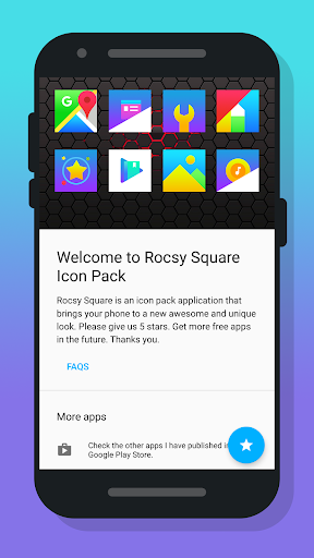 Rocsy Square - Icon Pack Screenshots6
