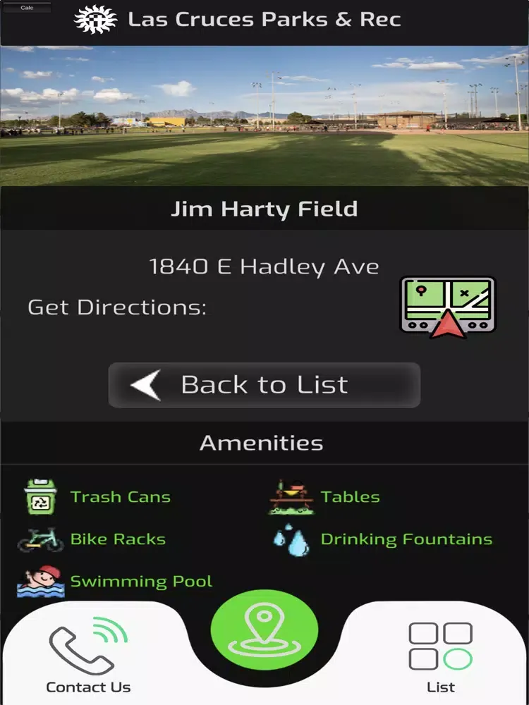Las Cruces Park Finder iPad 应用截图