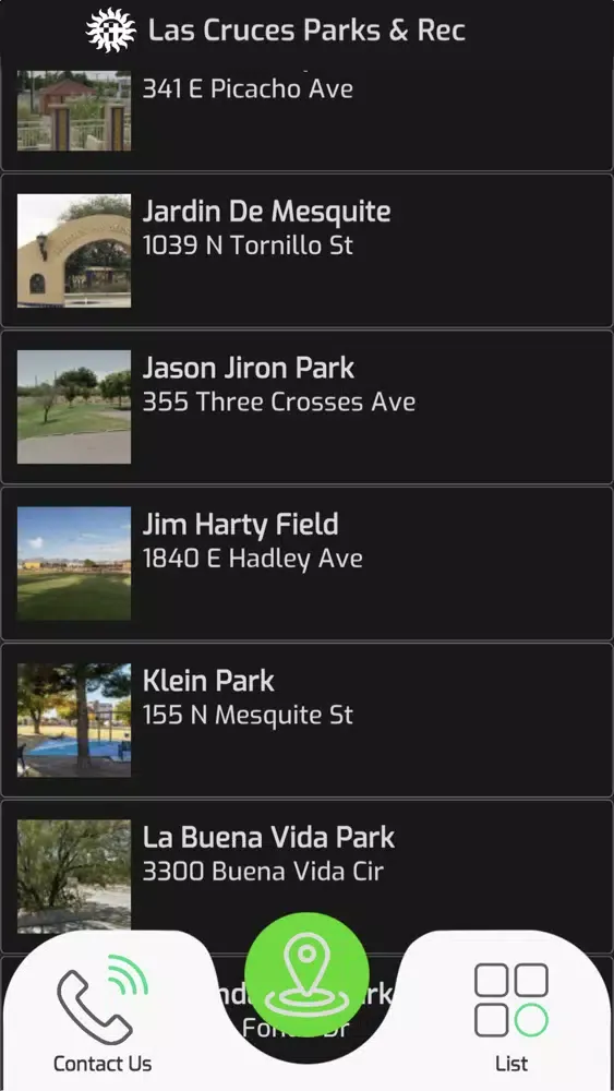 Las Cruces Park Finder应用截图