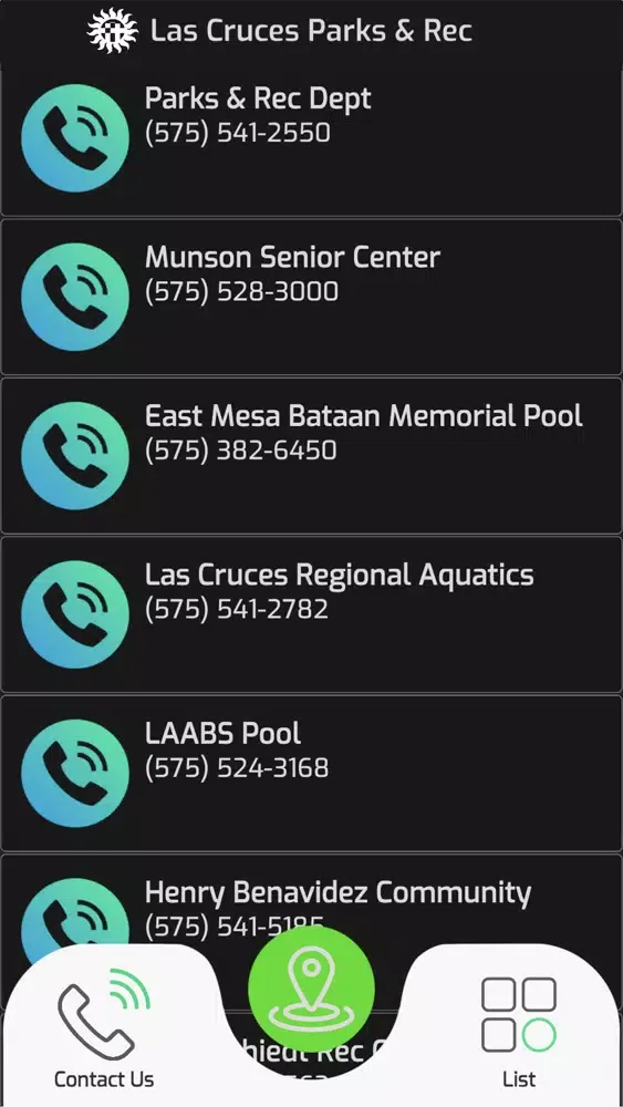 Las Cruces Park Finder应用截图