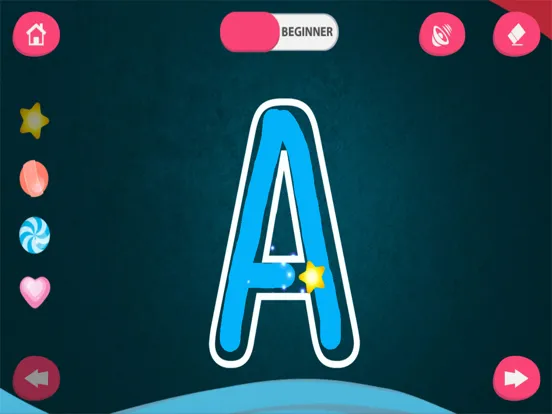 CHIMKY Trace Alphabets Numbers iPad 應用截圖