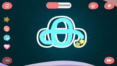 Capturas de tela do CHIMKY Trace Malayalam Alphabets