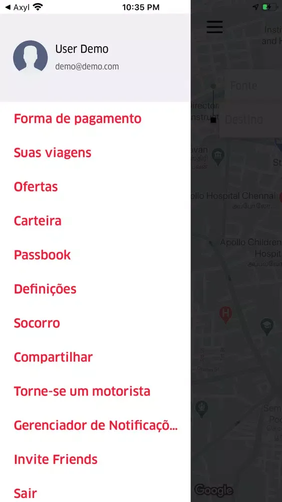 Raio Screenshots