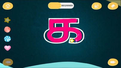 Capturas de tela do CHIMKY Trace Tamil Alphabets