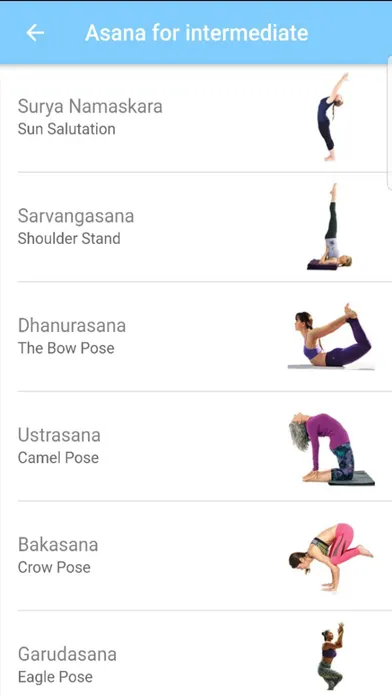 ภาพหน้าจอของ Yoga For Healthy Living