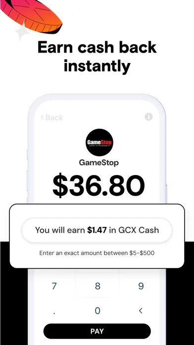 ภาพหน้าจอของ GCX - Discounted Gift Cards