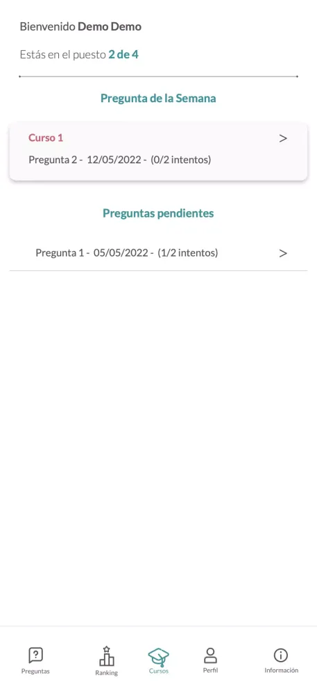 Pregunta de la Semana Ekran Görüntüleri
