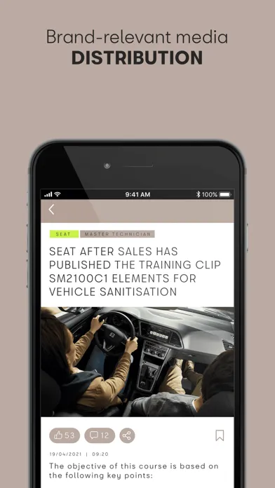 Скриншоты SEAT&CUPRA Training Comm.