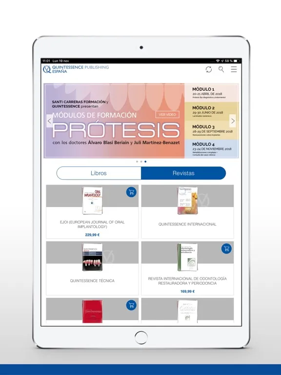 Quintessence Reader iPad  Ekran Görüntüleri