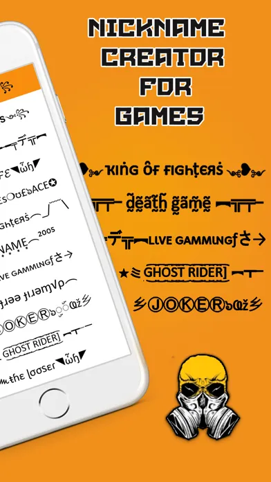 Nickname Creator: Fancy Tex‪t স্ক্রিনশট