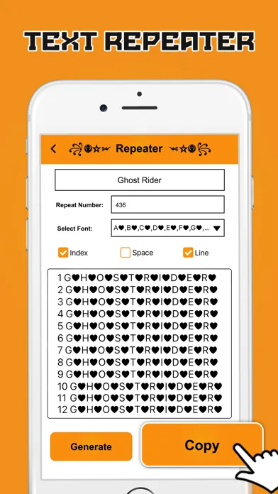 Nickname Creator: Fancy Tex‪t স্ক্রিনশট