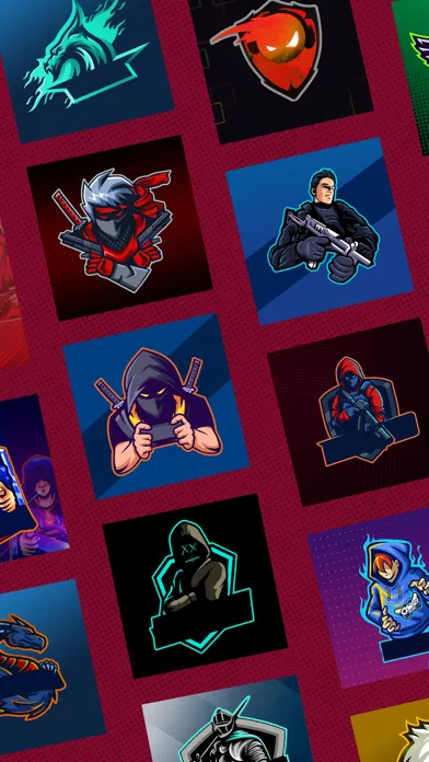 Capturas de tela do Gaming Logo Creator