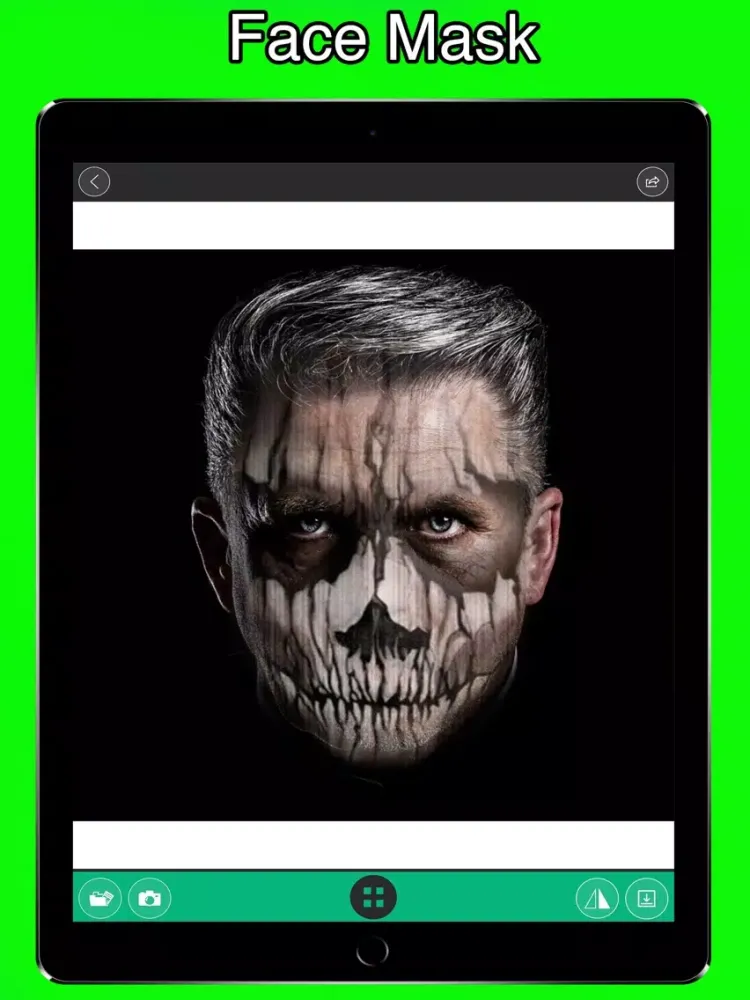 Ảnh chụp màn hình của Masquerade my Photo : Add Mask to your Face iPad 