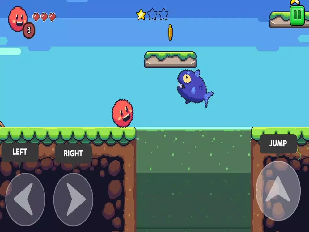 Ảnh chụp màn hình của Bounce And Collect 3d iPad 