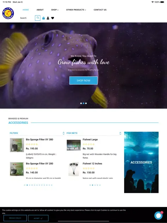 Raj Fish Aquarium iPad  স্ক্রিনশট